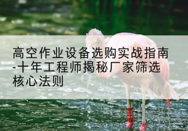 本溪剪叉式升降机厂家-高空作业设备选购实战指南-十年工程师揭秘厂家筛选核心法则